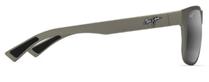 MJM183 MAUI JIM PUAKEA 670-15 MATTE GREYISH GREEN / NEUTRAL GREY