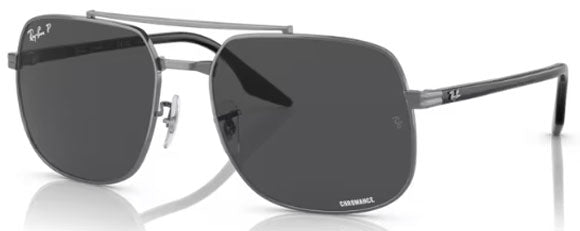 RB649 RAY-BAN RB3699 004/K8 56 GUNMETAL / DARK GREY POLARIZED