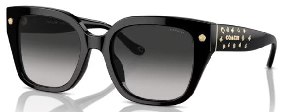 C196 COACH CR611 HC8392U 50023C 53 BLACK / GREY GRADIENT
