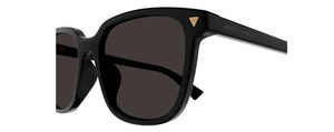 BV10 BOTTEGA VENETA BV1255SA-001 55 BLACK  /  GRAY