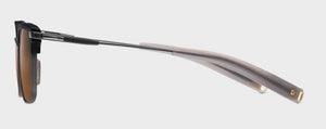 DL58 DITA DLS410-A-01-A 52 BLACK GUN / LAND LENS BROWN POLARIZED