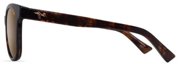 MJM222 MAUI JIM KIOPA'A H671-10 MATTE DARK HAVANA / HCL BRONZE