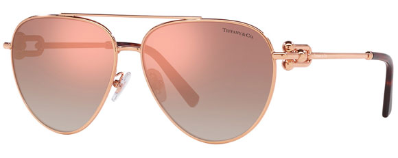 T139 TIFFANY TF3092 61056F 59 RUBEDO / GRADIENT PINK MIRRORED PINK