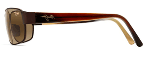 MJ85 MAUI JIM BLACK CORAL H249-19M 65 MATTE BRONZE  / HCL BRONZE