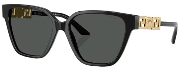 VE191 VERSACE VE4471BF GB1/87 56 BLACK  / DARK GREY