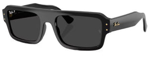 RB614 RAY-BAN LUKAS RB4454 667748 56 BLACK / BLACK POLARIZED