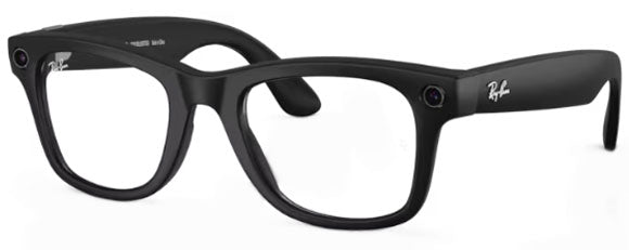 RB707 RAY-BAN META WAYFARER GEN 2 RW4012 601S1Z 53 MATTE BLACK / TRANSITIONS GREY/CLEAR PHOTOCHROMIC