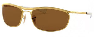D332 RAY-BAN OLYMPIAN I DELUXE RB3119M 001/57 62 GOLD / BROWN POLARIZED