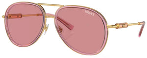 VE204 VERSACE VE2260 100284 60 PINK TRANSPARENT  / PINK