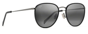 MJ17 MAUI JIM NONI 854-02 54 BLACK GLOSS GUNMETAL / NEUTRAL GREY