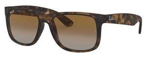 RB379 RAY-BAN JUSTIN RB4165 865/8S 55 HAVANA  / BLUE POLARIZED