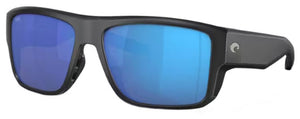 CT106 COSTA TAXMAN 06S9116 911601 59 MATTE BLACK / BLUE MIRRORED POLARIZED
