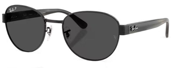 RB696CH RAY-BAN RB3766CH 002/K8 54 BLACK / DARK GREY POLARIZED
