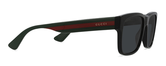 G75 GUCCI GG0340S 006 58 BLACK / MULTICOLOR / GREY