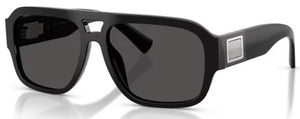 DG75 DOLCE & GABBANA DG4506 501/87 58 BLACK / DARK GREY
