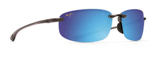 MJ121 MAUI JIM HO'OKIPA READER B807-1120 64 TRANSLUCENT SMOKE GREY  BLUE HAWAII