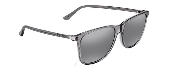 G35 GUCCI GG0017S 003 57 GREY / SILVER