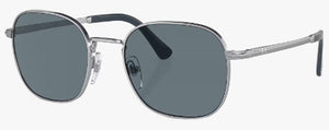PO144 PERSOL PO1009S 518/3R 54 SILVER / DARK BLUE POLARIZED