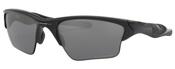 OK185 OAKLEY HALF JACKET 2.0 XL OO9154 915405 62 POLISHED BLACK / BLACK IRIDIUM POLARIZED