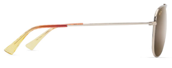 MJM174 MAUI JIM HAUOLI H665-16B SHINY LIGHT GOLD WITH ORANGE YELLOW / HCL BRONZE
