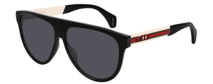 G148 GUCCI GG0462S 002 58 BLACK / WHITE / GREY
