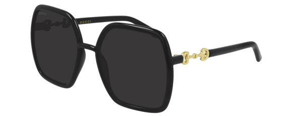 G81 GUCCI GG0890S 001 53 BLACK / GREY
