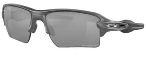OK253 OAKLEY FLAK 2.0 XL OO9188 9188F8 59 STEEL / PRIZM BLACK POLARIZED
