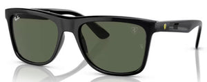 RB480 RAY-BAN RB4413M F68371 57 BLACK / DARK GREEN