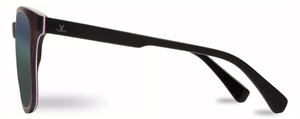 V174 VUARNET DISTRICT 1618 VL1618 0008 1139 53 TORTOISE BLACK / PURE GREY BLUE LYNX