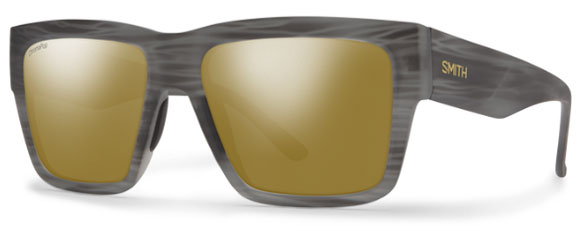 SM49 SMITH LINEUP 2058882W858QE MATTE GRAY HORN / CHROMA POP BRONZE MIRROR POLARIZED