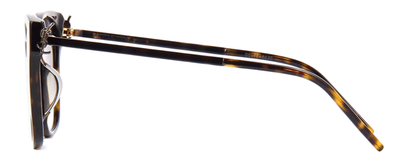 SL9 SAINT LAURENT MONOGRAM SL M48S 004 56 HAVANA GOLD / GRAY GRADIENT