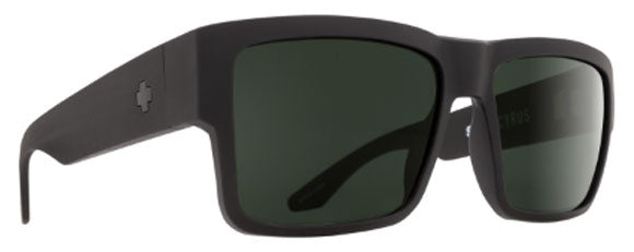 SY004 SPY CYRUS 673180374863 58 MATTE BLACK  HAPPY GRAY GREEN