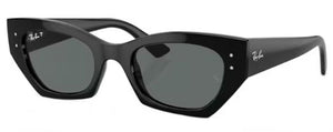 RB442 RAY-BAN ZENA RB4430F 667781 52 BLACK  / DARK GREY POLARIZED