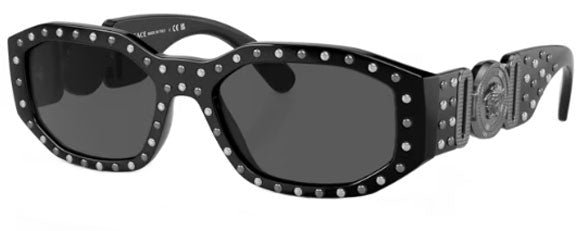 VE207 VERSACE VE4361 539887 53 BLACK  / DARK GREY