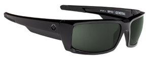 S1A SPY GENERAL 6800000000036 66 SOSI BLACK ANSI RX / HAPPY GRAY GREEN POLARIZED
