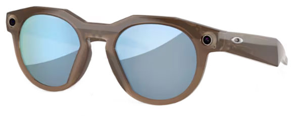 OK316 OAKLEY META HSTN OW8002 800206 51 BROWN SMOKE /  PRIZM DEEP WATER POLARIZED