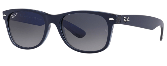 RB308 RAY-BAN NEW WAYFARER  RB2132 660778 52 BLUE  /  BLUE GRADIENT POLARIZED