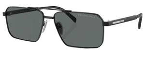 PR149 PRADA PR A57S 1AB5Z1 61 BLACK / DARK GREY POLARIZED