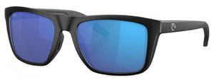 CT097 COSTA MAINSAIL 06S9107 910701 55 MATTE BLACK / BLUE MIRRORED POLARIZED