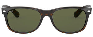 RB672 RAY-BAN NEW WAYFARER RB2132 902L 55 TORTOISE / G-15 GREEN