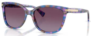 C189 COACH L109 HC8132 52888H 57 PURPLE CONFETTI TORTOISE / PURPLE GRADIENT