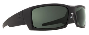 SY074 SPY GENERAL 673118973863 66 MATTE BLACK ANSI RX  / HAPPY GRAY GREEN