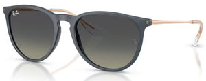 RB639 RAY-BAN ERIKA RB4171 681311 54 RUBBER BLUE / GRADIENT GREY