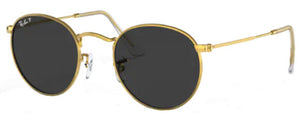D349 RAY-BAN ROUND METAL RB3447 919648 53 ROUND METAL / BLACK POLARIZED