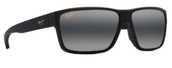 MJM210 MAUI JIM MYMAUI UILA MM661-002 MATTE BLACK / NEUTRAL GREY