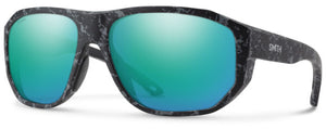 SM64 SMITH OUTRIGGER 207795UHX61G0 MATTE ASH MARBLE / CHROMA POP OPAL MIRROR POLARIZED
