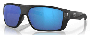 CT022 COSTA DIEGO 06S9034 903401 62 MATTE BLACK / BLUE MIRRORED POLARIZED