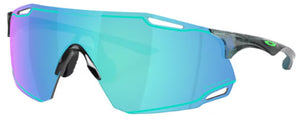 OK296 OAKLEY CYBR DYNO OO9513D 951302 39 POLISHED BLACK / PRIZM SAPPHIRE