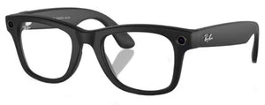 RB448 RAY-BAN META WAYFARER RW4006 601SM1 50 MATTE BLACK  / TRANSITIONS G-15 GREEN