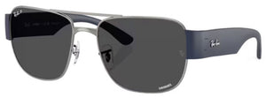 RB596 RAY-BAN RB3756CH 004/K8 59 GUNMETAL / POLAR DARK GREY POLARIZED
